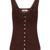 Wardrobe Essentials Maison Essentiele | Button Down Vest By Maison Essentiele