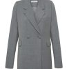 Clothing Wynn Hamlyn | Double Breasted Women'S Blazer By Wynn Hamlyn