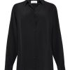 Clothing Matteau | Long Sleeve Silk Shirt By Matteau