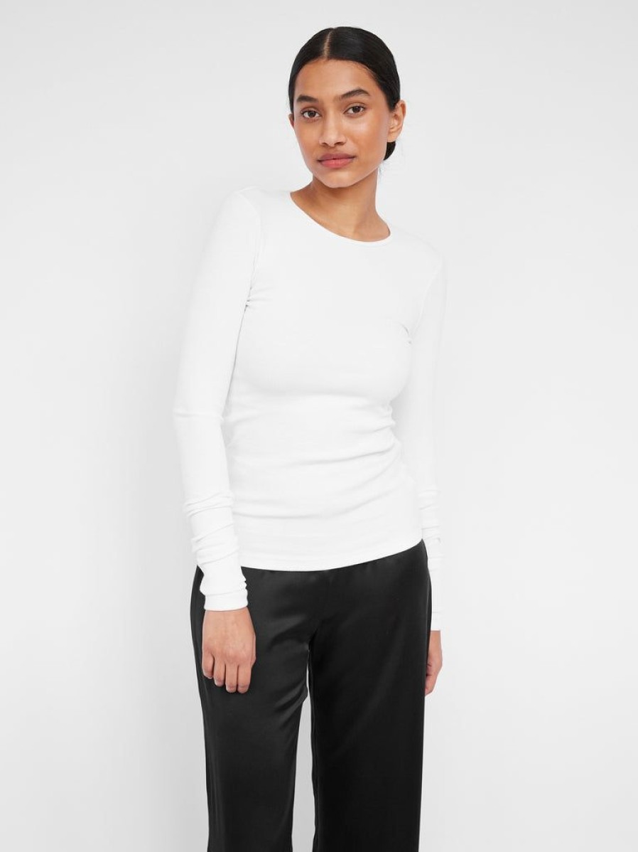 Wardrobe Essentials Hyde & Stone | Rib Long Sleeve By Hyde & Stone