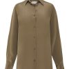 Wardrobe Essentials Matteau | Long Sleeve Silk Shirt By Matteau