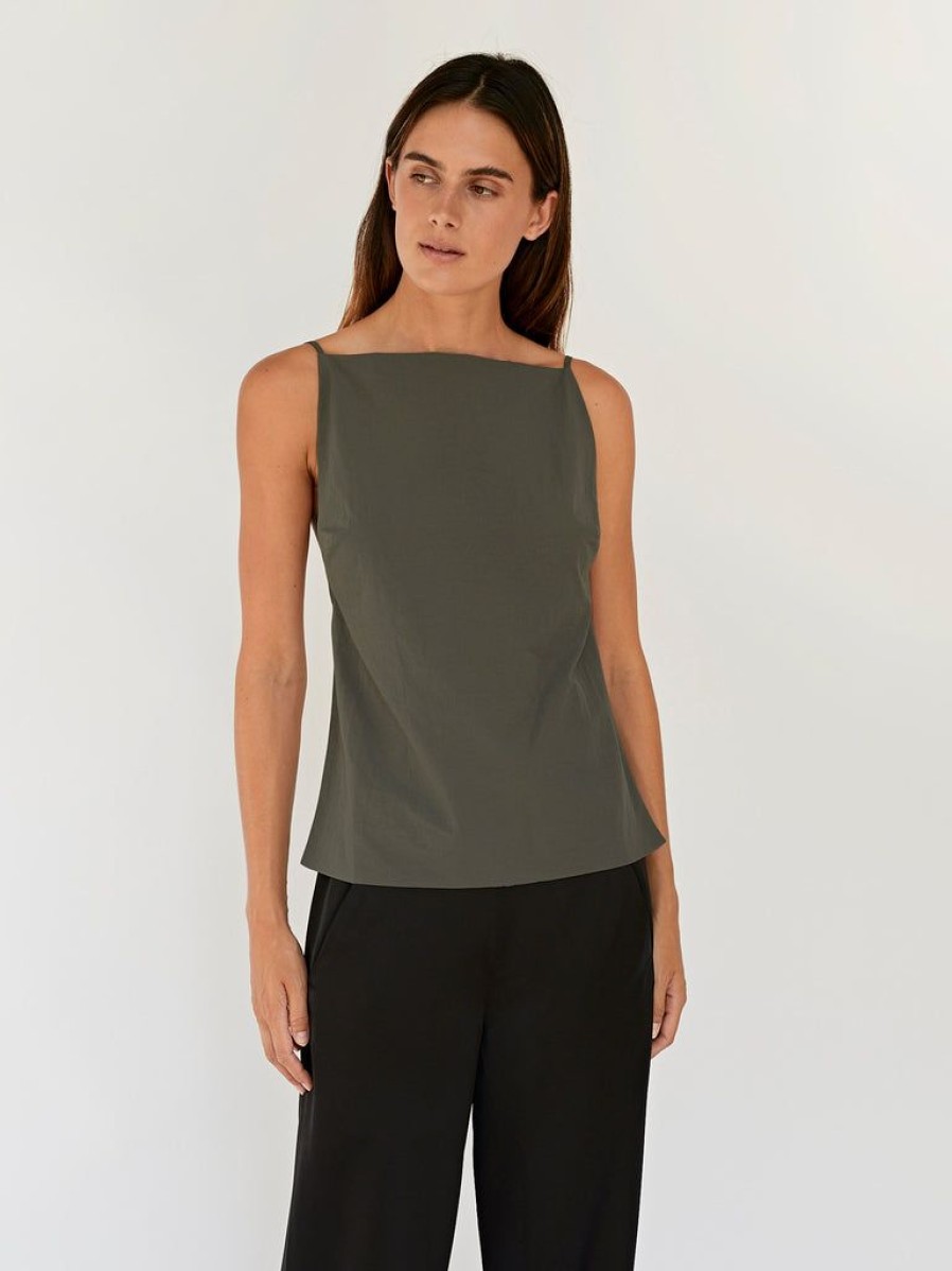 Clothing St. Agni | Square Neck Top By St. Agni