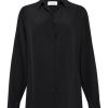 Clothing Matteau | Long Sleeve Silk Shirt By Matteau