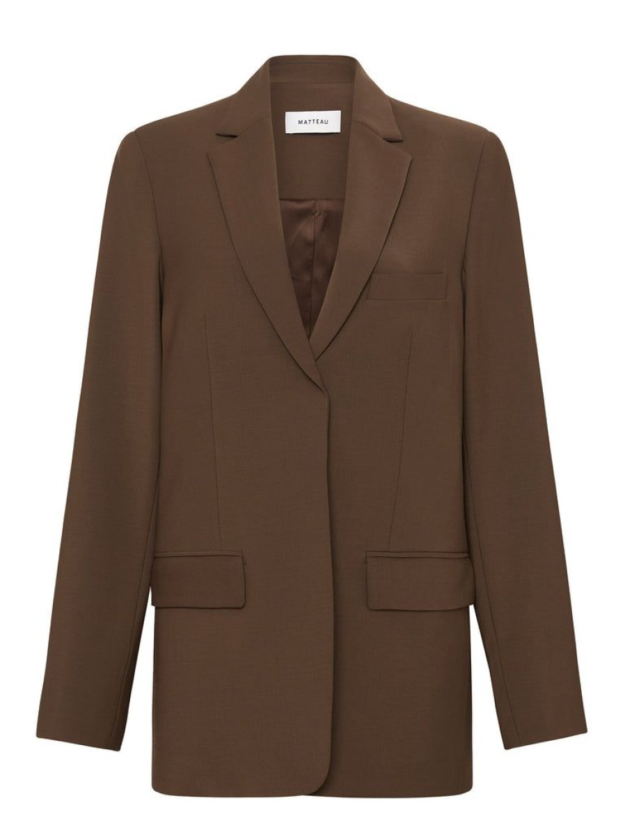 Clothing Matteau | Relaxed Tailored Blazer By Matteau