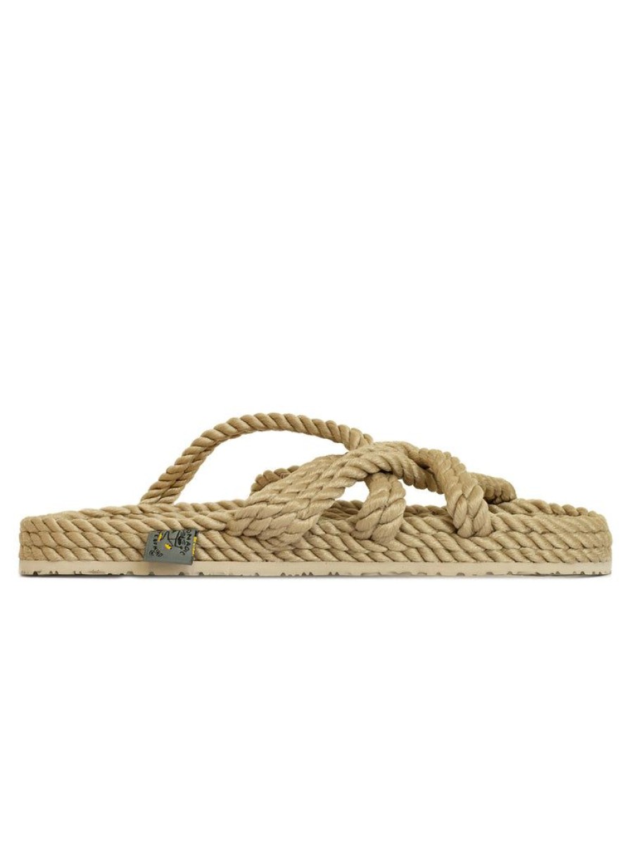 Shoes Nomadic State of Mind | Slip On Rope Sandal With Sole By Nomadic State Of Mind