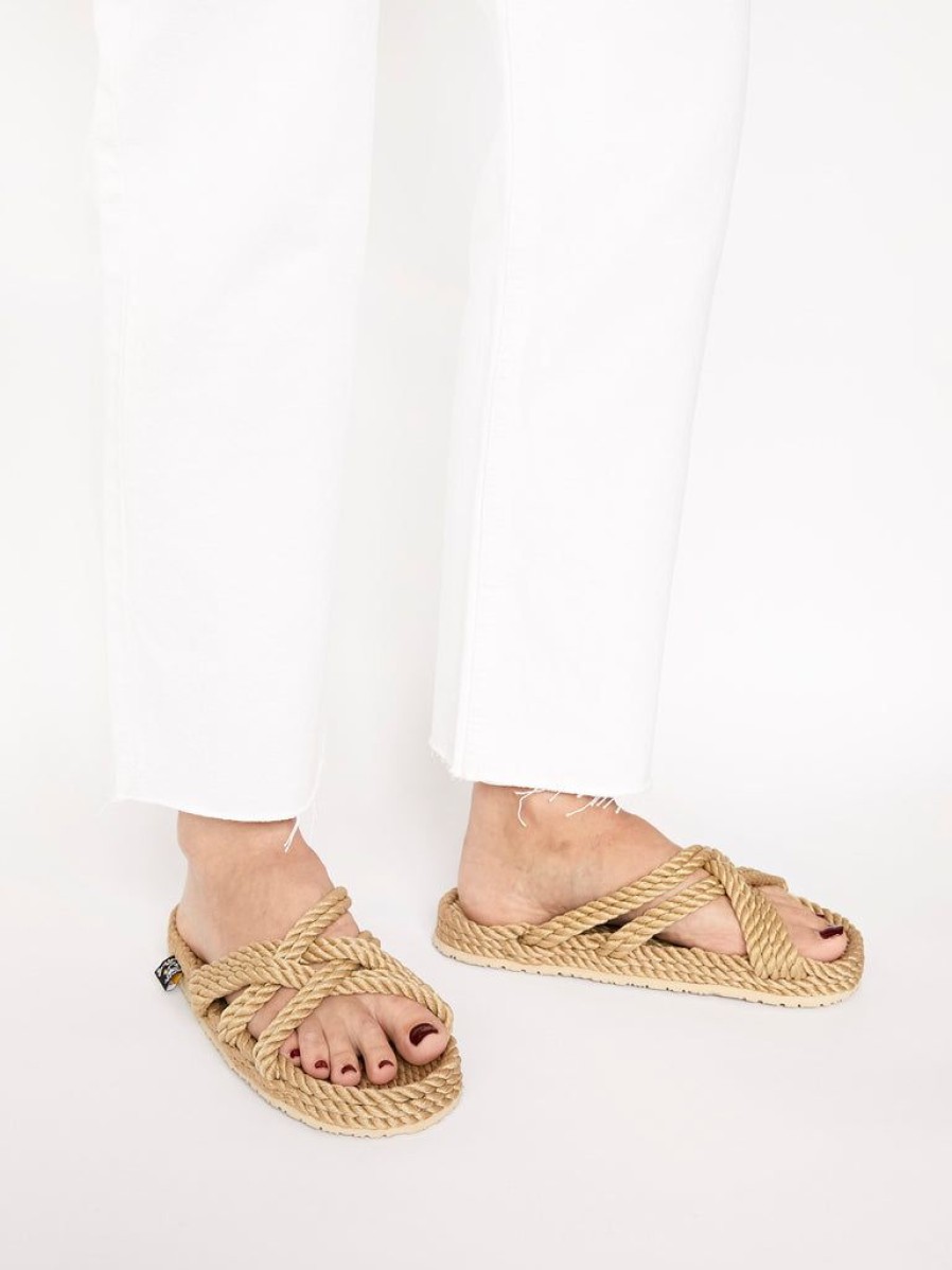 Shoes Nomadic State of Mind | Slip On Rope Sandal With Sole By Nomadic State Of Mind