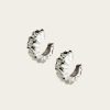 Wardrobe Essentials Rylan | Hammered Hoop Earrings By Rylan