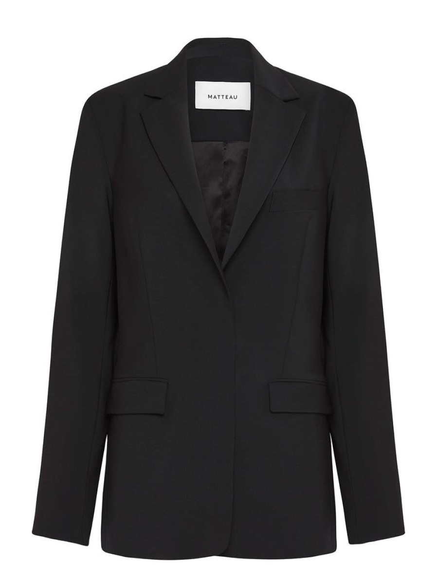 Clothing Matteau | Relaxed Tailored Blazer By Matteau