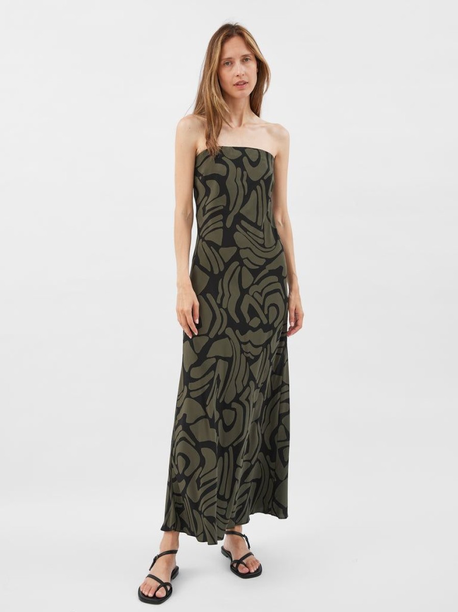 Clothing Matteau | Bias Column Dress By Matteau