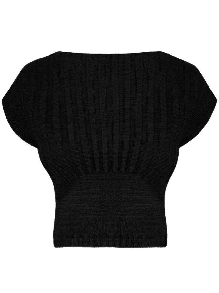 Clothing Wynn Hamlyn | Accordian Knit Top By Wynn Hamlyn