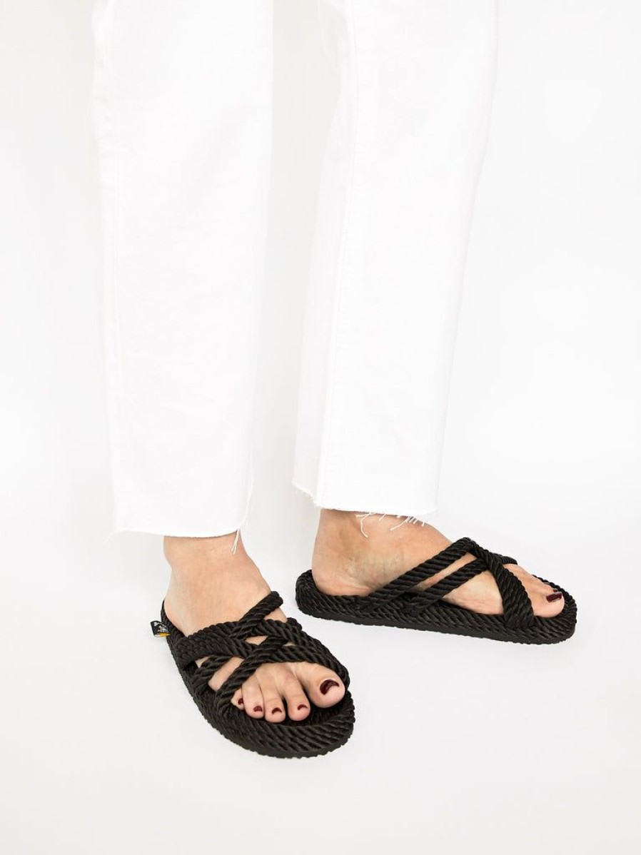 Shoes Nomadic State of Mind | Slip On Rope Sandal With Sole By Nomadic State Of Mind