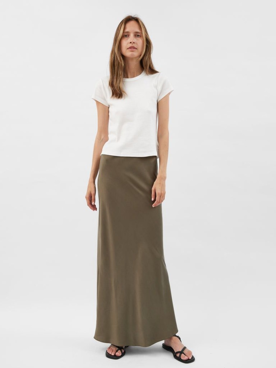 Wardrobe Essentials St. Agni | Bias Slip Skirt By St. Agni