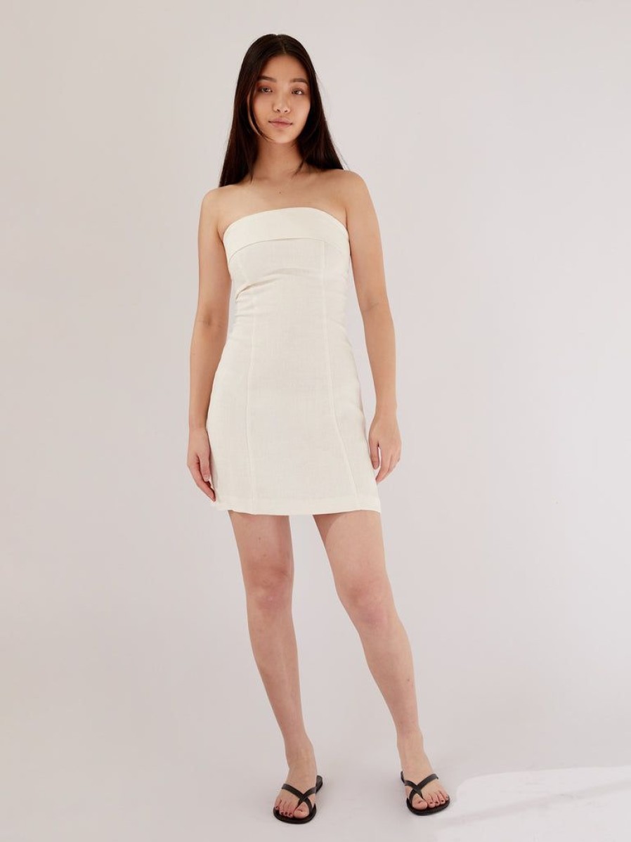 Clothing St. Agni | Fold Detail Mini Dress By St. Agni