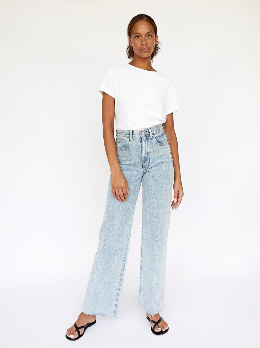 Clothing SLVRLAKE | Grace High Rise Wide Leg Jean By Slvrlake