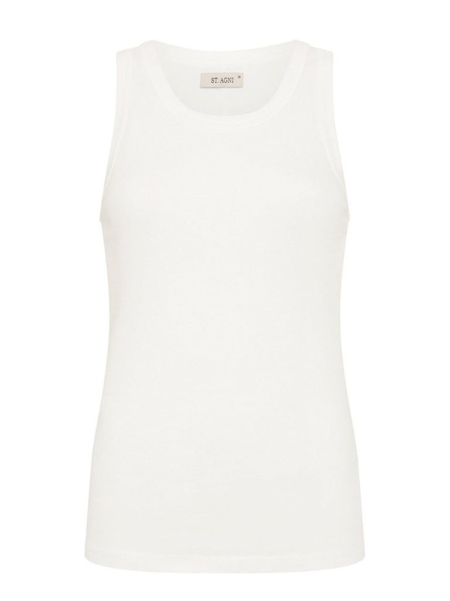 Wardrobe Essentials St. Agni | Organic Cotton Singlet By St. Agni