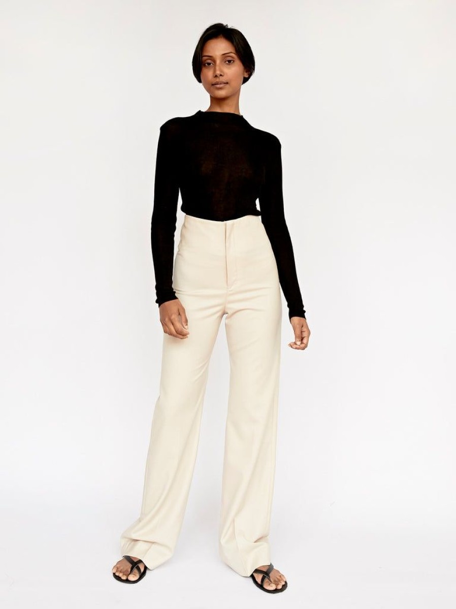 Clothing Wynn Hamlyn | Ally High Waisted Trouser By Wynn Hamlyn